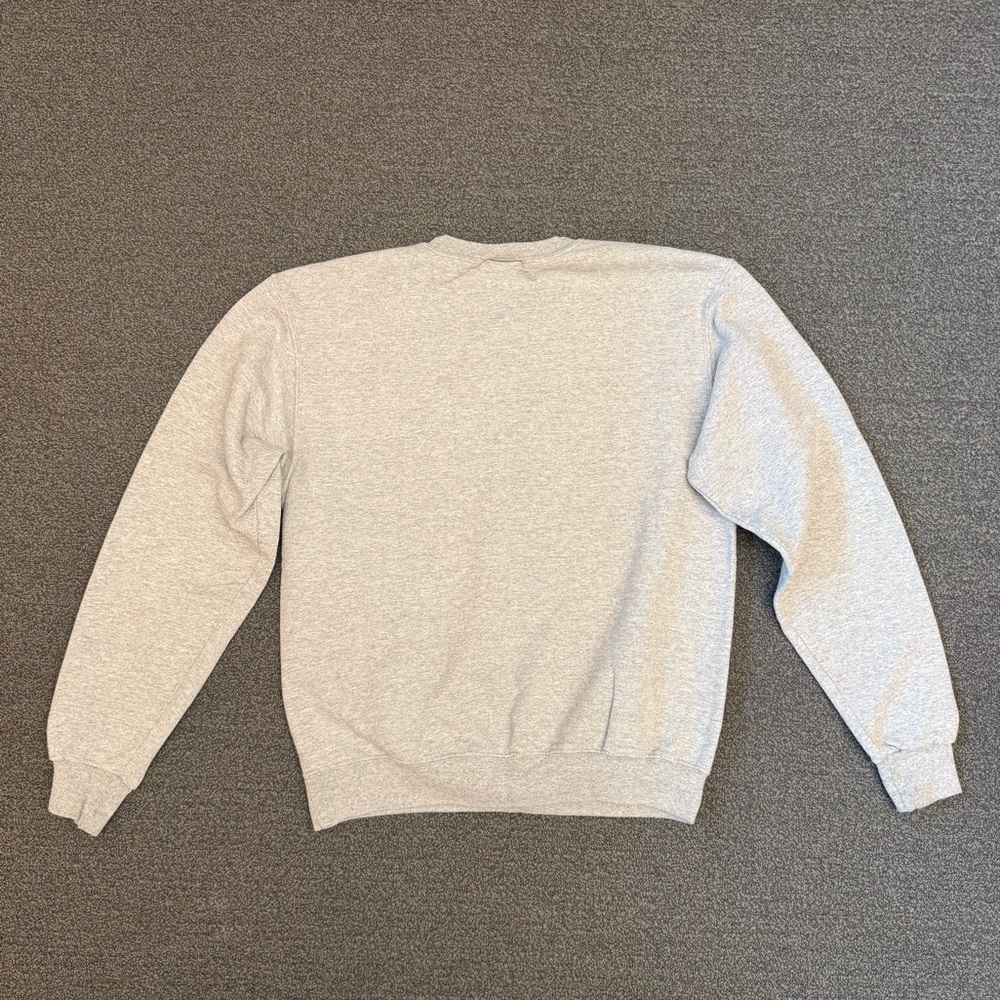 Champion University of Michigan Oxford Gray Basic Crewneck Sweatshirt - Picture 6 of 10